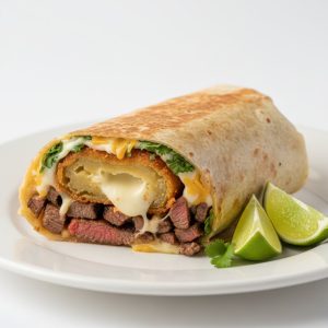 Burrito Chile Relleno con Carne